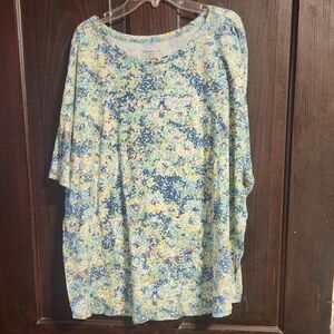 Westbound Pastel Tie-Dye Top